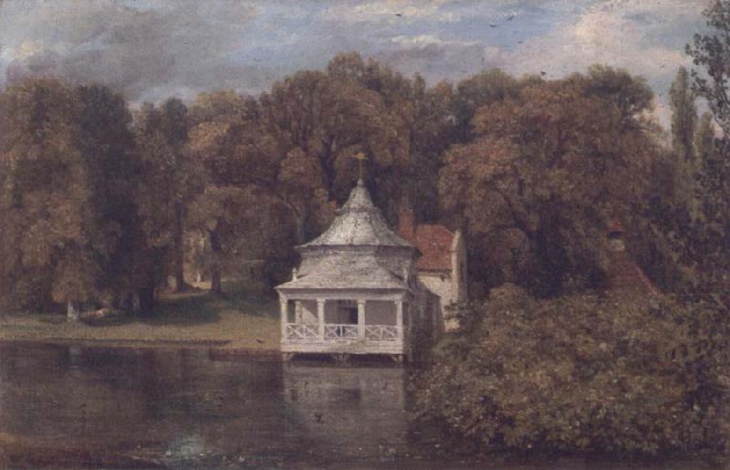 The Quarters behind Alresford Hall, John Constable